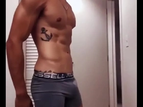Asian gay bulge worship