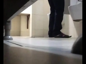 Gay office fun with VP Boy Big Piss